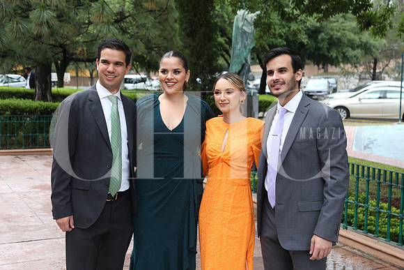 Patricio Llaguno, Mariana Fermin, Brianda Chávez y Carlos Perezsandi0