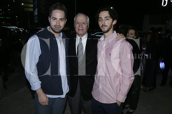 Mauricio Guzmán, Juan Antonio Cedillo y Rodrigo Guzmán