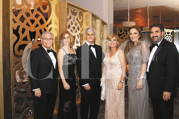Ángel Peraldi, Elena Rivas de Peraldi, Ricardo Coronado, Paty Rodríguez de Coronado, Tatiana Treviño de Marcos y Enrique Marcos