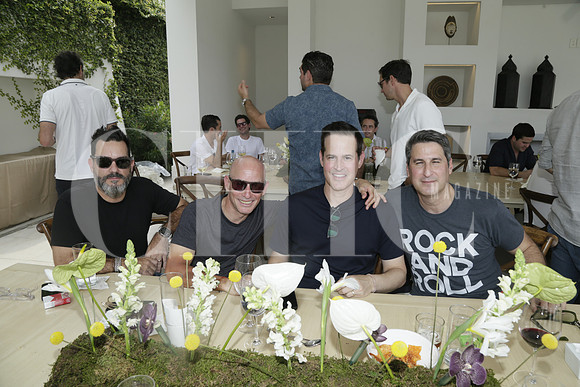 Claudio Zambrano, Juan Carlos González, Alberto Coindreau y Rafael Saldaña