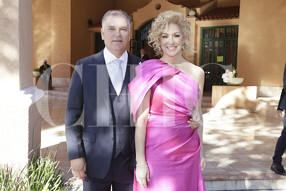 (papás del novio) Rolando Rendón y Rossana Cantú