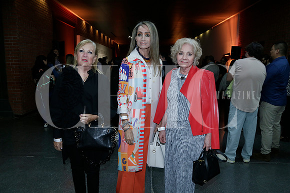 Delia Salinas, Alexandra Castro y Yolanda Garza