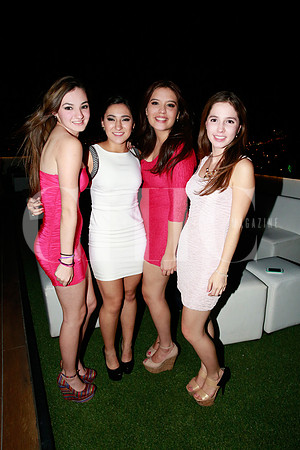 Judith Villarreal, Paola Medrano, Valeria Elizondo y Paulina Bremer
