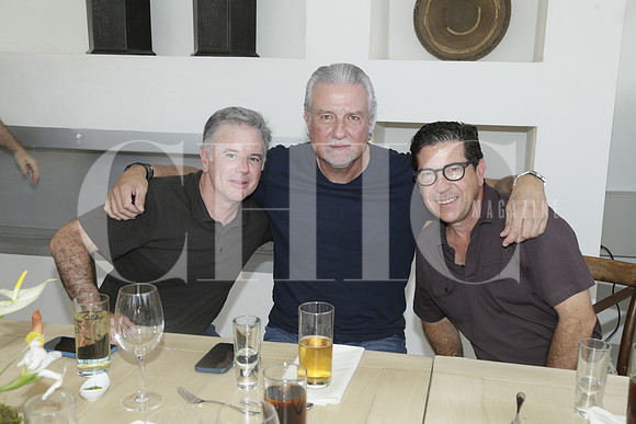 Francisco Milmo, Juan Pablo Treviño y Rogelio Elizondo