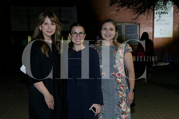 Laura Pacheco, Karina Suárez y Elizabeth Pérez