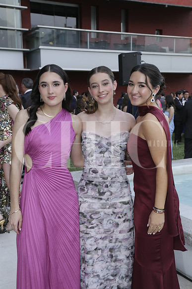 Andrea Farias, Nelly Elizondo y Sara Garza