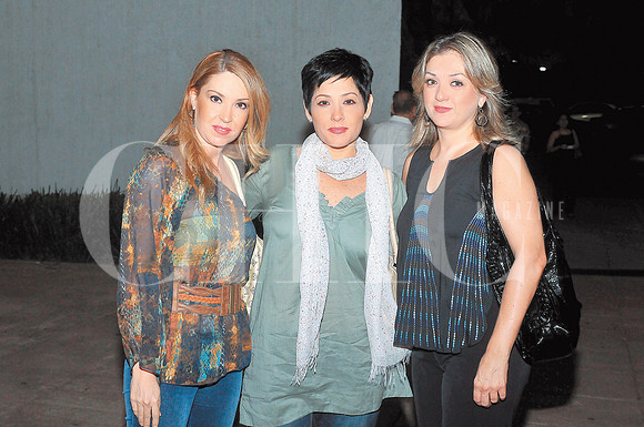 Vicky de  Bringas, Alejandra Alvarez y Cecilia Flores