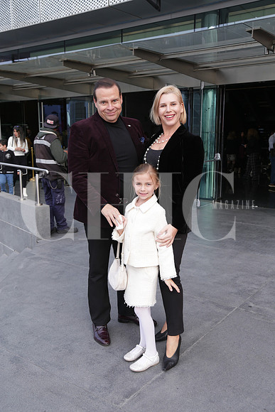 Fernando Santillan, Olga Thulik y Shasha Santilan 1
