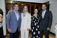David Garza Herrera, Regina Martínez de Garza, Vivian de Garza y Miguel Garza