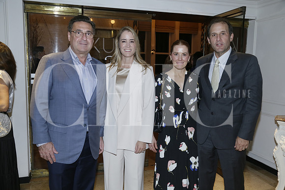David Garza Herrera, Regina Martínez de Garza, Vivian de Garza y Miguel Garza