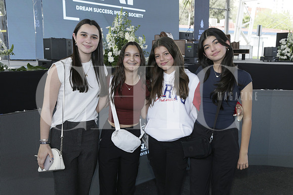 Mariajosé Alvarez, Luisa Díaz, Paola López y Teresa Treviño