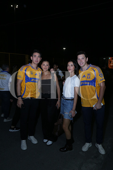 Jorge Garza, Marcela Elizondo, Andrea Luna y David Elizondo