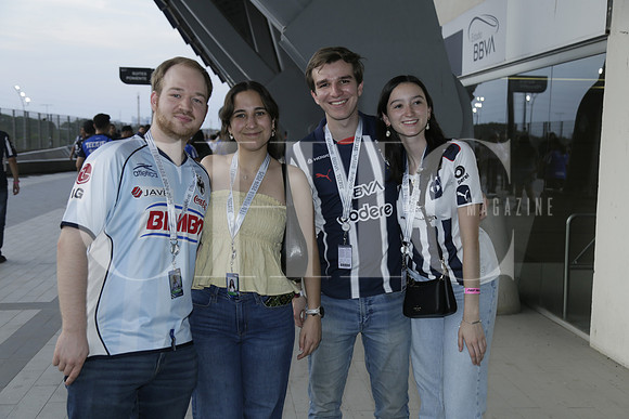 Humberto Peña, Majo Villarreal, Jorge Foste y Marcela Pérez