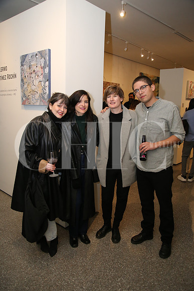 María Mónica Galván, Catalina Leija, Sofia Flores y Guillermo Martínez