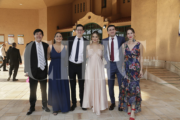 Christian Wong, Valeria Allemant, Esteban Sánchez, Sara Álvarez, Karim Murr y Valeria Hadad