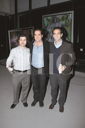 Mauricio Cueva, Xavier Toussaint y Octavio Rodríguez