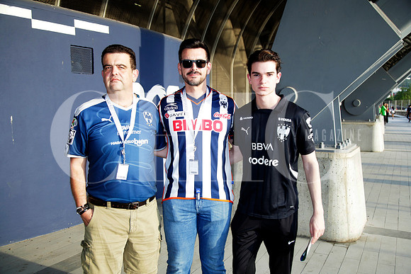 Constantino Melendez, Alejandro Cantú y Adrián Cantú