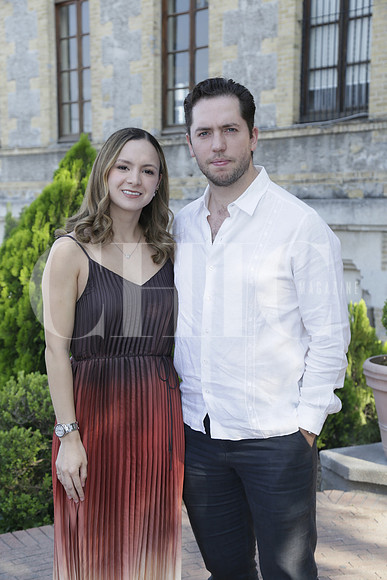 Paulina Talacón y Pieter Backoff