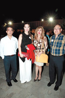 David Rodríguez, Mayela González de Zertuche, Maria Esther Assad de Bichara y José Farías