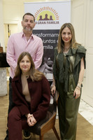 Federico Santos, Vanessa Villarreal y Alejandra Cortés