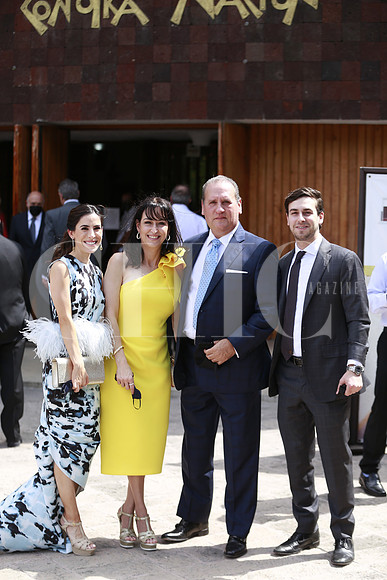 Magda Johnson de Zambrano, Bibi Elizondo de Zambrano, Salvador Zambrano y José Alberto Zambrano (1)