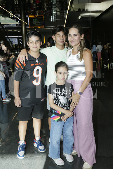 Fede Rodal, Emiliano Roda,l Mónica Aguirre de Rodal y Cordelia Rodal