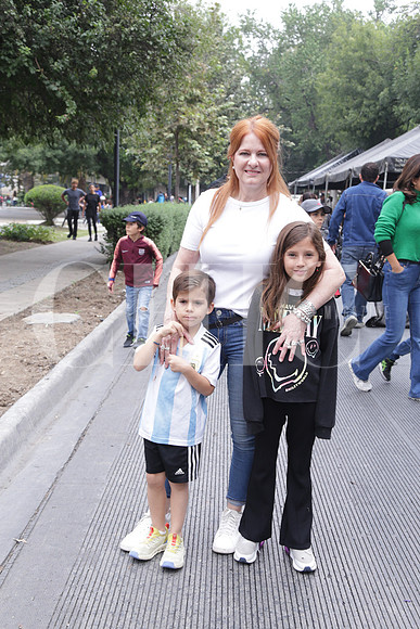 Judith Suess, Emilio Camelo y Judith Camelo