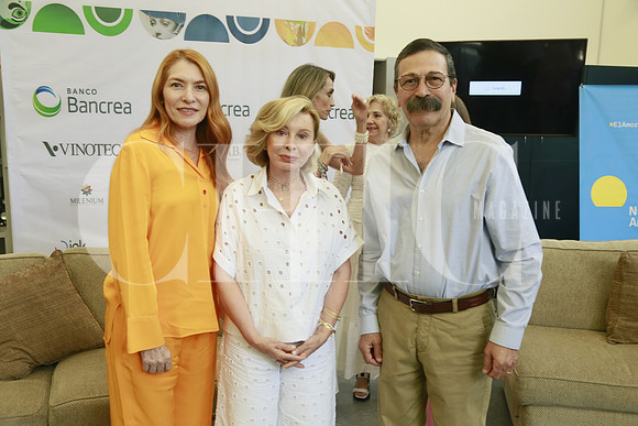 Silvia Torres, Anita Montes de Oca y Sergio Galán