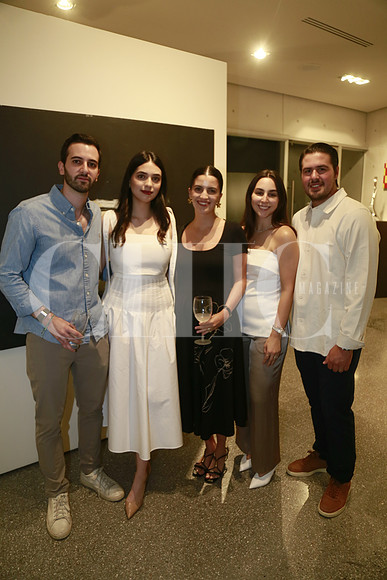 Nasri Andonie, Mariana Garza, Ana Paula Garza, Lucila Maldonado y Sebastian Fernández (4)