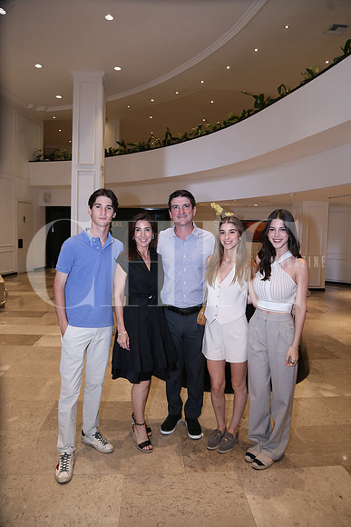 Miguel Garza, Ale Gutiérrez de Garza, Miguel Garza, Mariel Garza y Belen Garza0