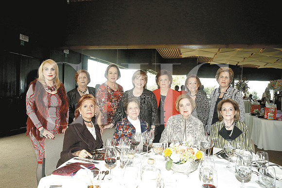 Tey González de Salas, Presi Elizondo,  Martha Durán, Rosario Fausti de Canales, Leticia Quintanilla, Norma Escamilla, Yolanda Elizondo de ProYolanda Valdivia de García Noriega, Raquel Lozano, América