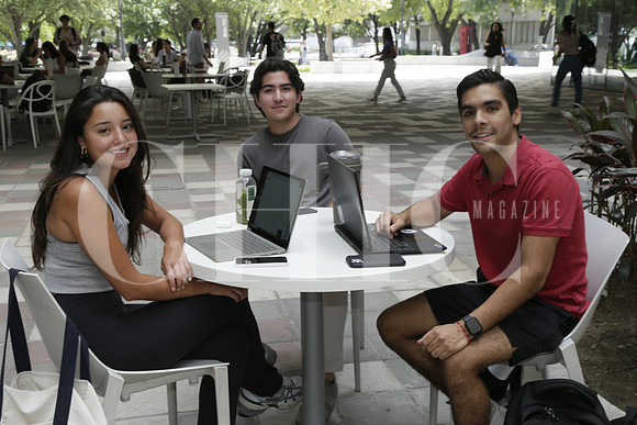 Eleen Hinojsa, Emiliano De la Garza y Diego Brandi (2)