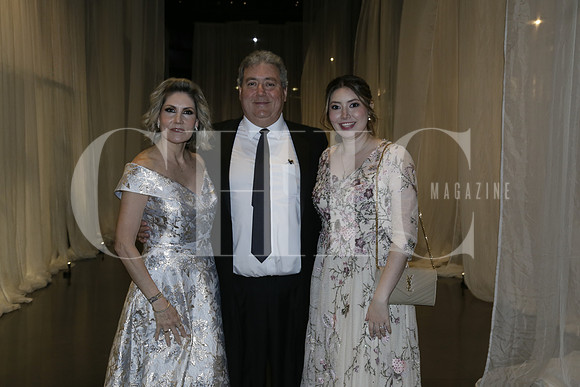 Armida Padilla, Alfonso Padrón y Valeria Padrón