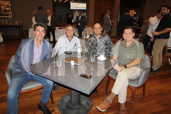 Joel Elizondo, Francisco Vargas, Oscar Ramón Riojas y Rogelio Cisneros