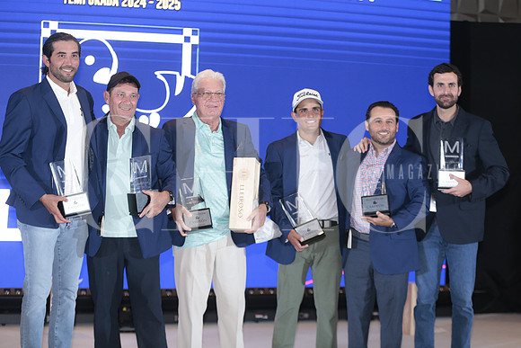 Emilio Gonzalez, Jacobo Zablah, Javier Duran, Gerardo Estrada, Marcelo Andonie y Edgardo Garza 14