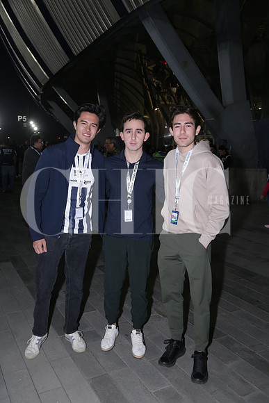 Humbertgo Figueroa, Camilo Martímez y Ricardo Garza 1