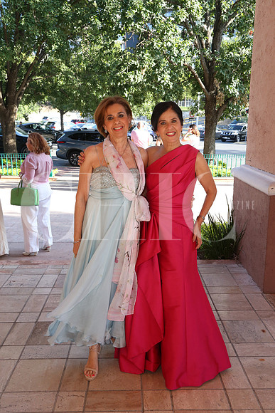Adriana Martínez de la Fuente y Susana Martínez de Fernández