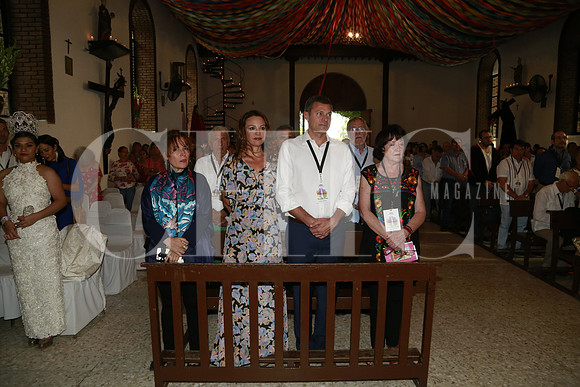 Liz Garza de Milmo, Catalina Macías de Milmo, Brando Milmo y Barbara Milmo