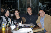 Nuria Olvera de Noriega, Clarissa Blancas, David Blancas y Javier Noriega