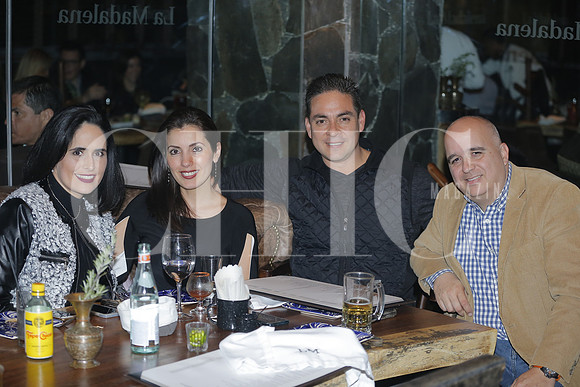 Nuria Olvera de Noriega, Clarissa Blancas, David Blancas y Javier Noriega