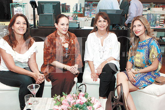 Vicky de la Piedra, Nora Calderón, Ruth Acuña y Polet de Alanis