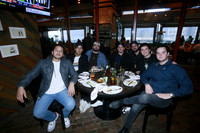 (Rest. Bestia) Roberto Flores, Marcelo Gutíerrez, Ronaldo García, Adrián Chapa, Adrián Coello y Patricio González y César Villarreal
