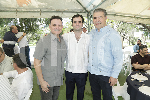 Mario Gámez, Everardo Hiarmes y Oscar Valdez (2)
