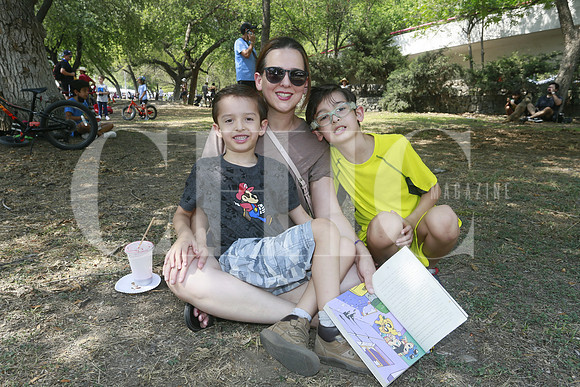 Gabriela Aranda, Diego García y Rodrigo García