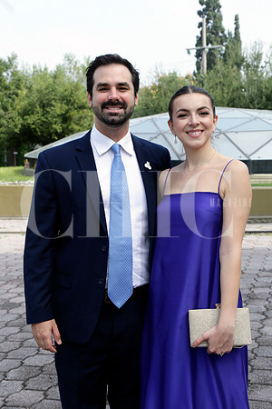 Daniel Treviño y Christel Belden