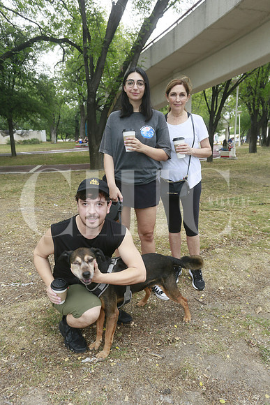 Aldo Arillo, Reneta Calife y Silvia Villarreal