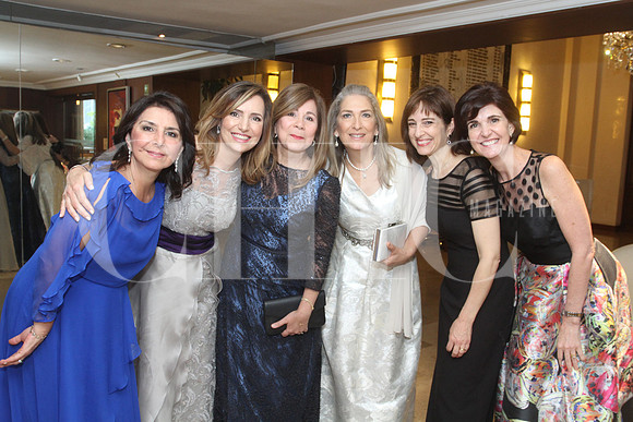 María Alicia Noriega de García, Cristina Garza, Cecilia Cantú, Alejandra Salinas de Del Valle, Claudia Odriozola y Layita Gutiérrez