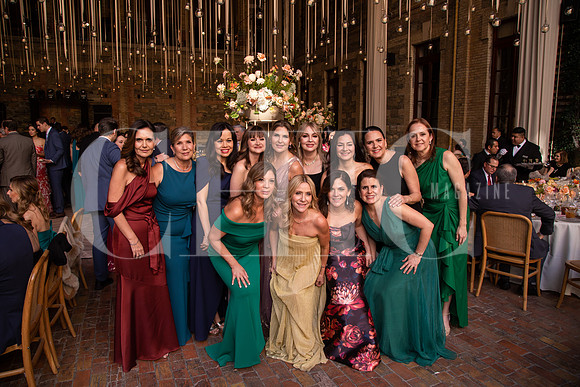 Olga Canales, Esperanza Llaguno, Esthela Anzola, Gabriela Cantú, Verónica Cárdenas de Quintana, Katia Garza, Verónica Muraira, Marlene Saide, Laura Huerta, Dora Pérez de Lozano, Alba Flores y Cel