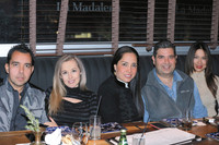 Nestor Perches, Angeles de Perches, Erika Perches, Gustavo Villarreal y Marcela Solberger