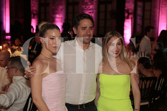 Andy Benavides, Marco Di Santo y Vanessa Villarreal 3